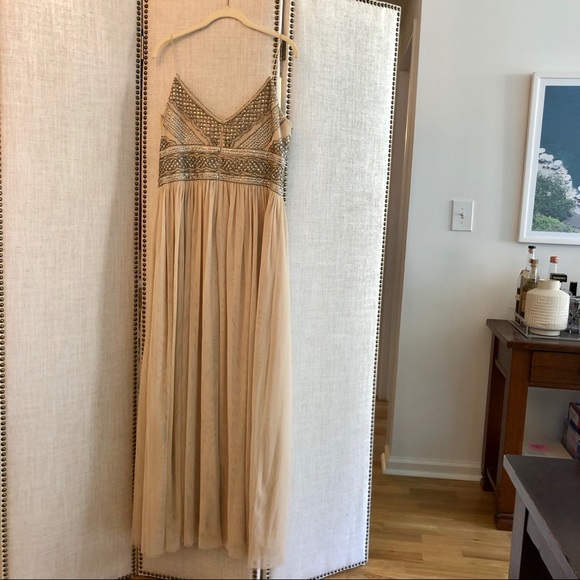 Adrianna Papell Gown | Champagne - Picture 2 of 6